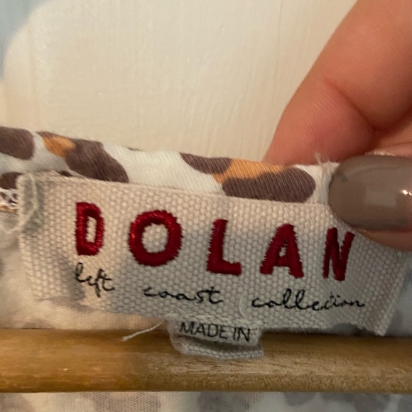 Anthropologie Dolan Cheetah tank with open back size small - Picture 5 of 8